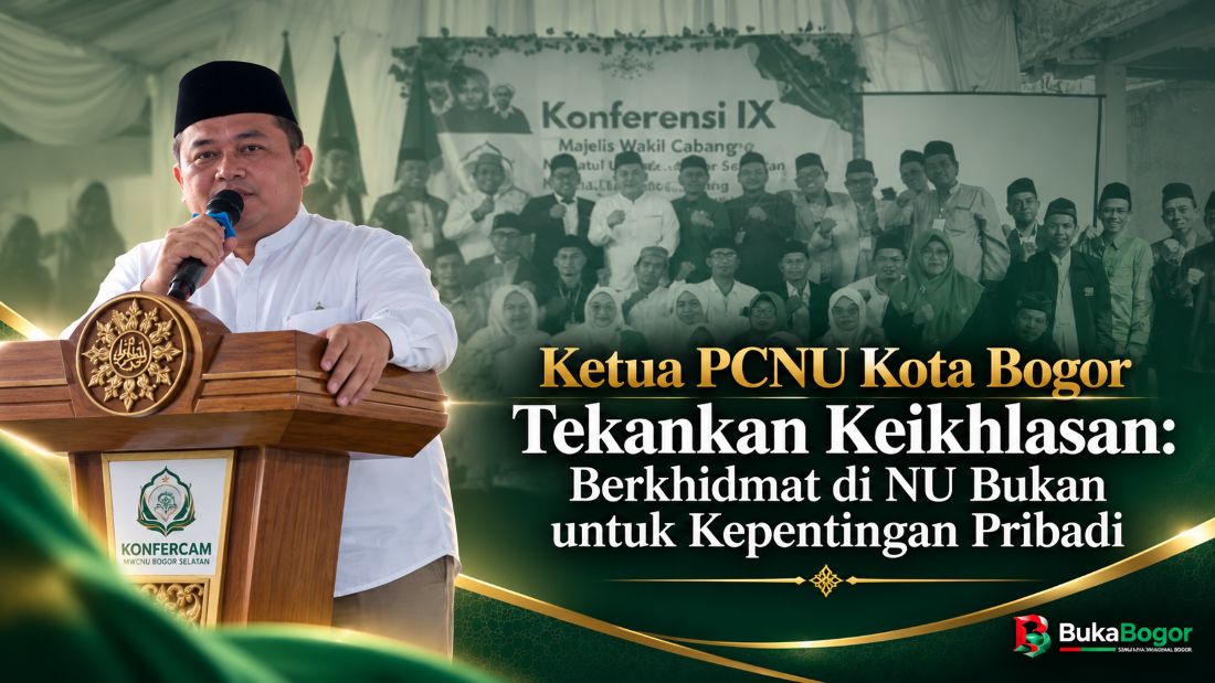 Ketua PCNU Kota Bogor Tekankan Keikhlasan: Berkhidmat di NU Bukan untuk Kepentingan Pribadi