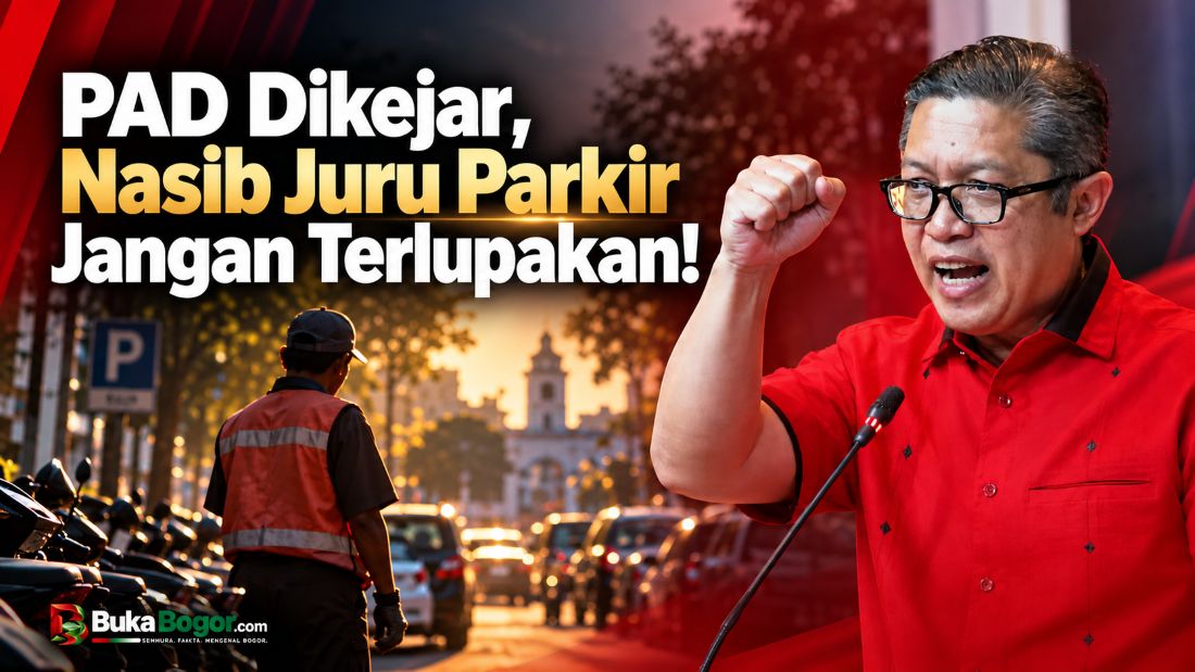 PAD Dikejar, Nasib Juru Parkir Jangan Terlupakan! Ini Pesan PDIP Kota Bogor