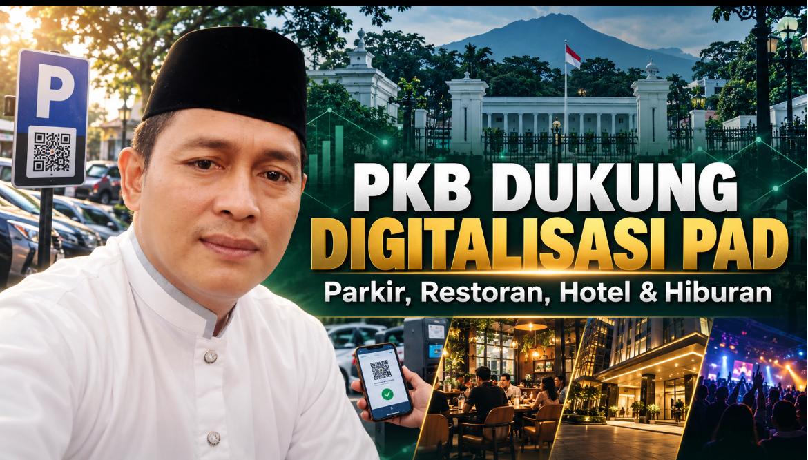 PKB Dukung Digitalisasi Parkir dan Pajak Daerah, Asep Rustadi: Pastikan Uang Rakyat Masuk ke Kas Daerah